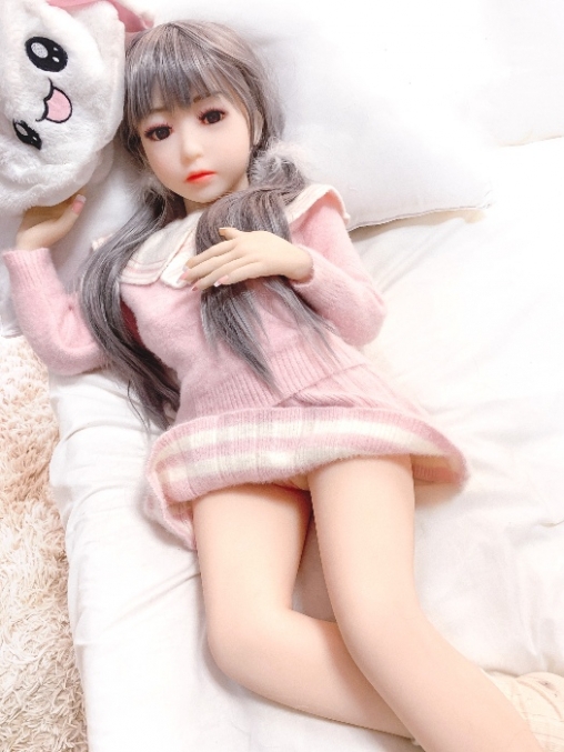В НАЛИЧИИ!Реалистичная силиконовая секс кукла Гэс 100см